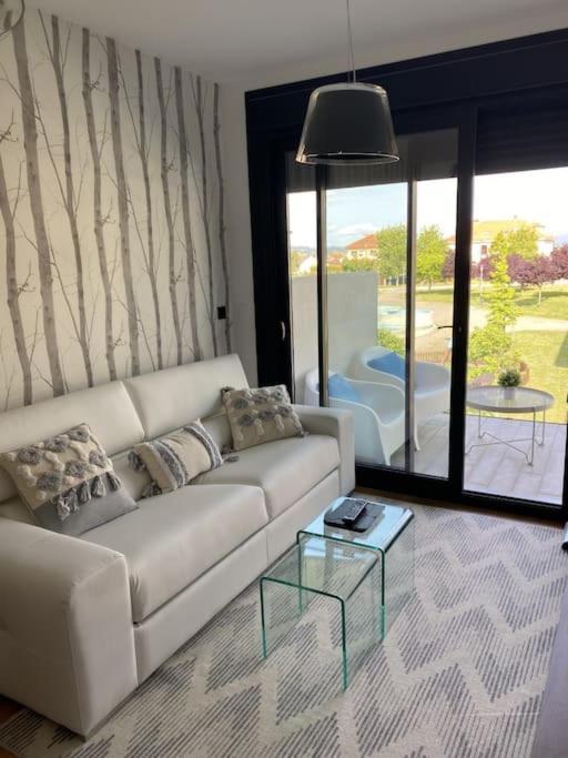 Precioso Apartamento Con Terraza Y Piscina En Portonovo-Sanxenxo エクステリア 写真