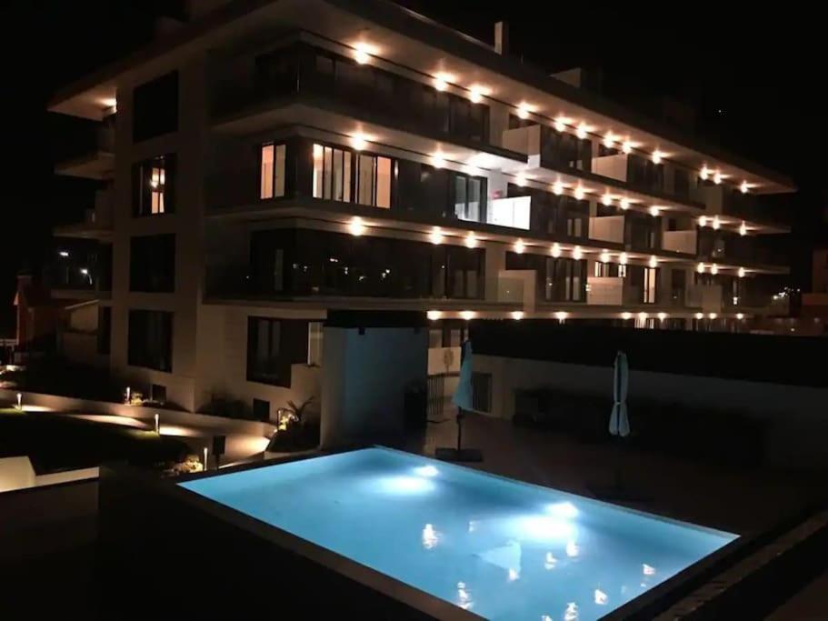 Precioso Apartamento Con Terraza Y Piscina En Portonovo-Sanxenxo エクステリア 写真